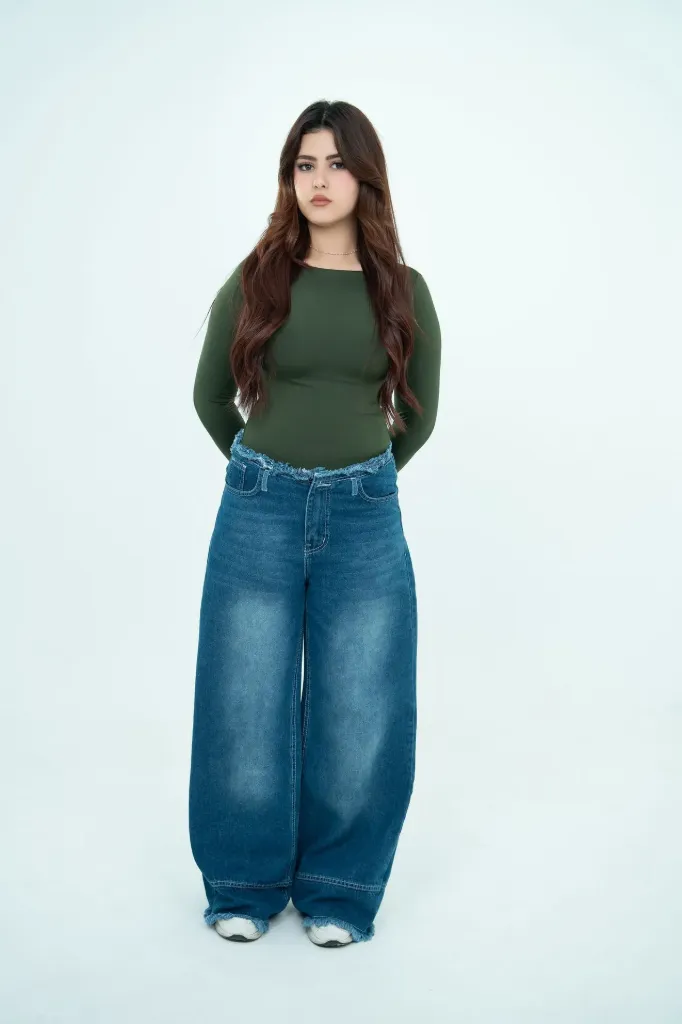 Non Waist Denim blue